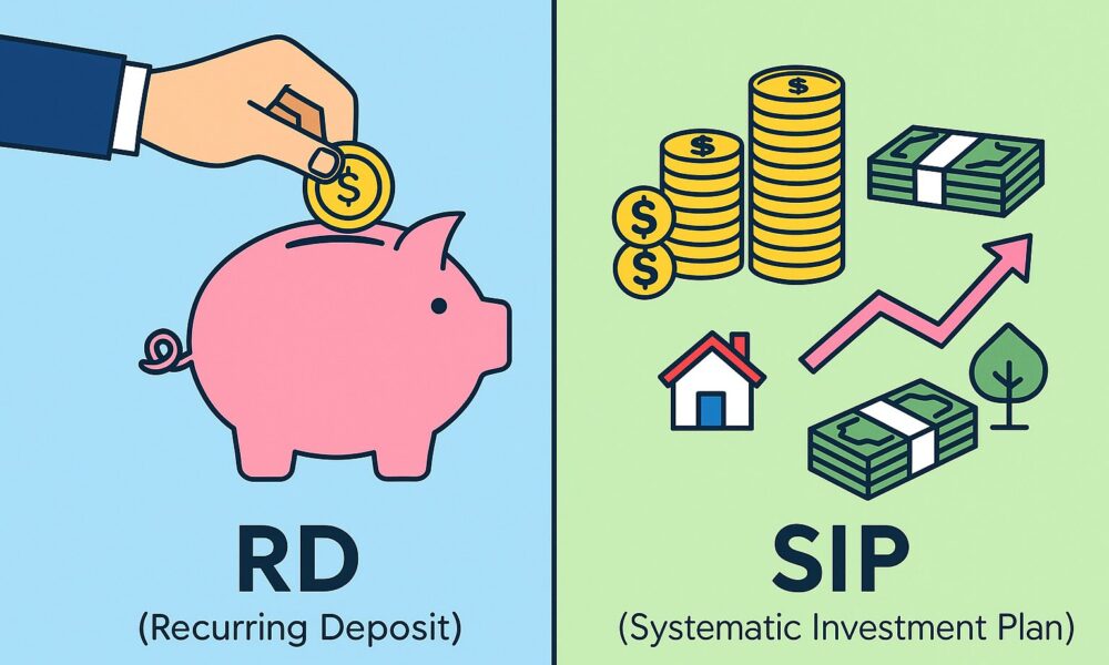 Goal-Based Investing: Use RD for Short-Term, SIP for Long-Term – Calculator Comparison