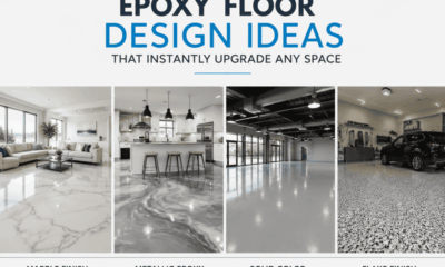 Looking for epoxy flooring inspiration? Discover creative epoxy floor design ideas that add style, durability, and value to any residential or commercial space.