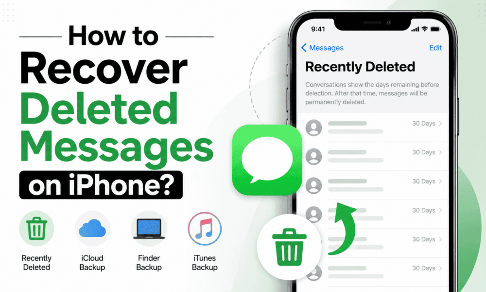 How to Recover Deleted Messages on iPhone?