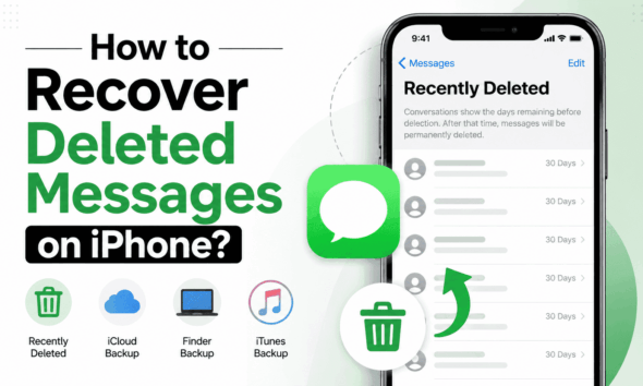 How to Recover Deleted Messages on iPhone?