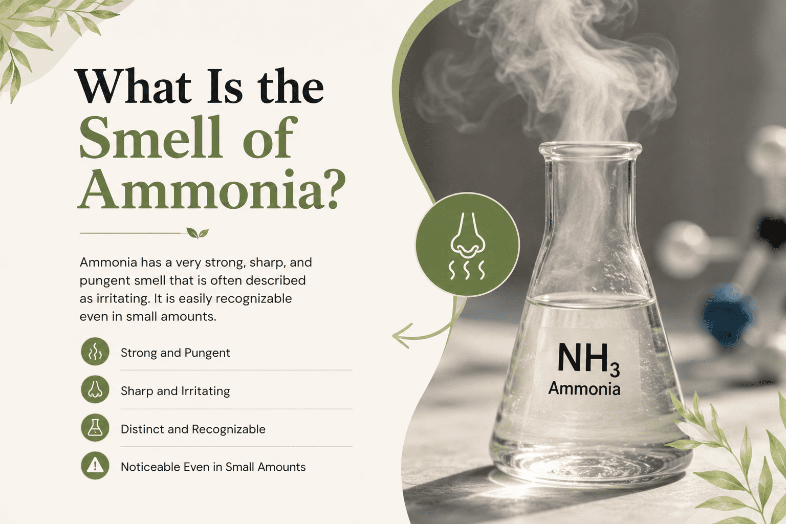 What Is the Smell of Ammonia?