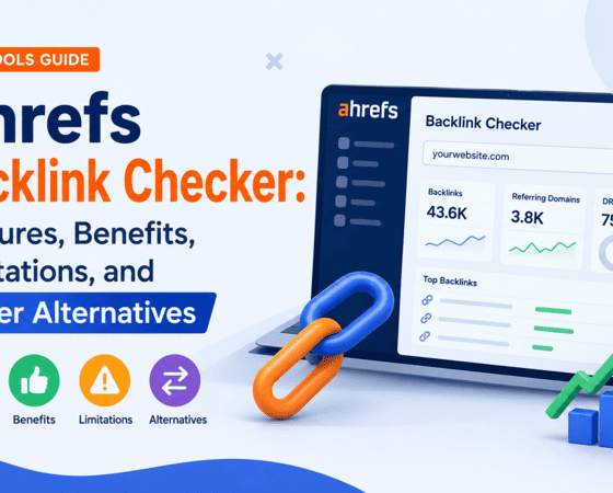 Ahrefs Backlink Checker: Features, Benefits, Limitations, and Better Alternatives